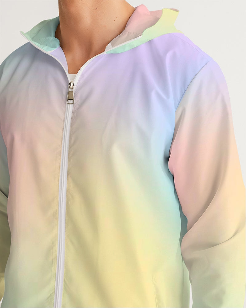 Pastel Mi Men's All-Over Print Windbreaker