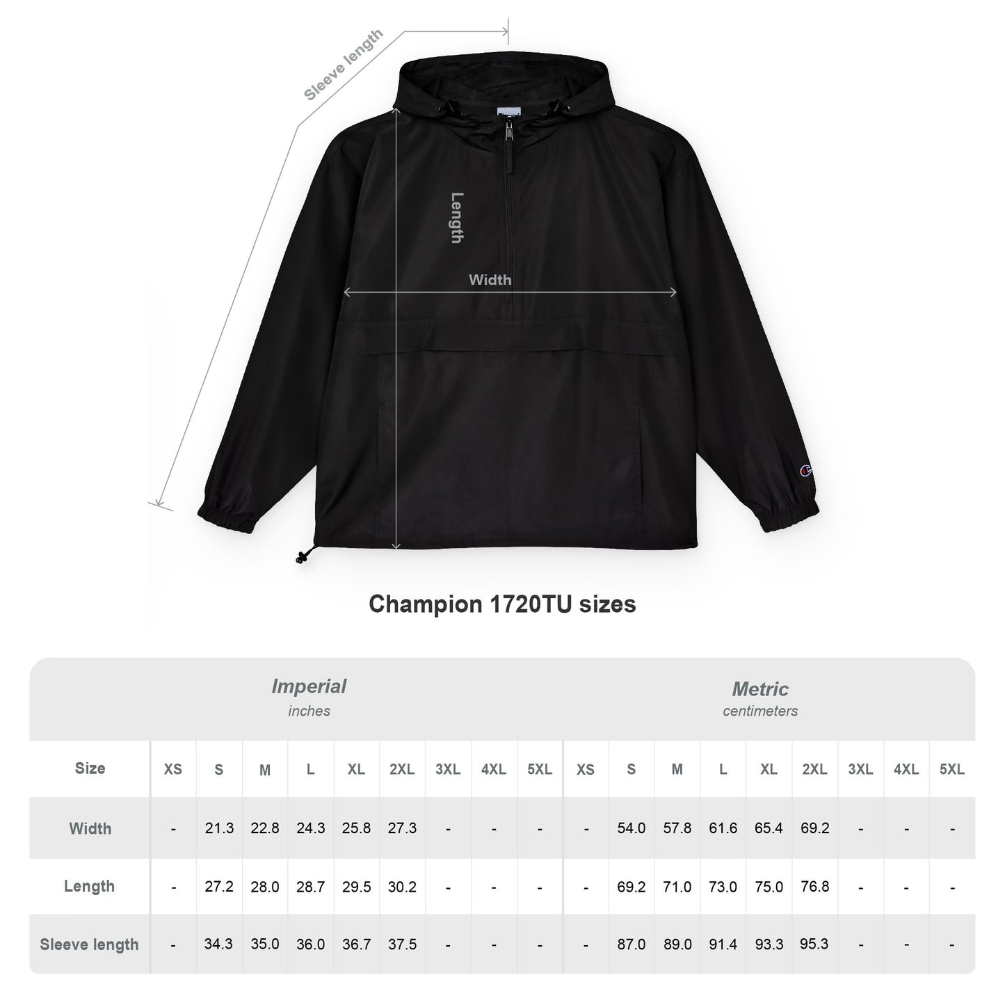 M/F Champion Windbreaker