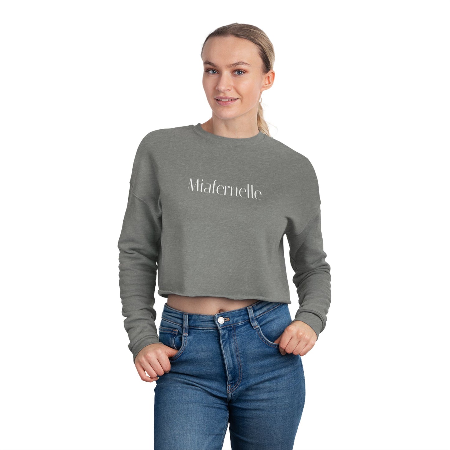 The Signature M/F Cropped Sweatshirt