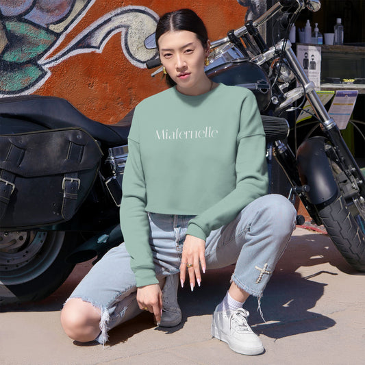 The Signature M/F Cropped Sweatshirt
