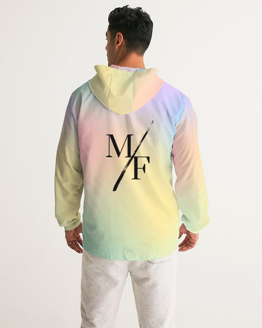 Pastel Mi Men's All-Over Print Windbreaker