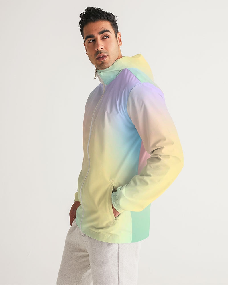 Pastel Mi Men's All-Over Print Windbreaker